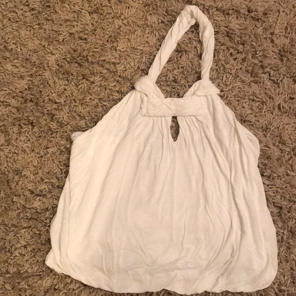 Fun white summer  Bebe top